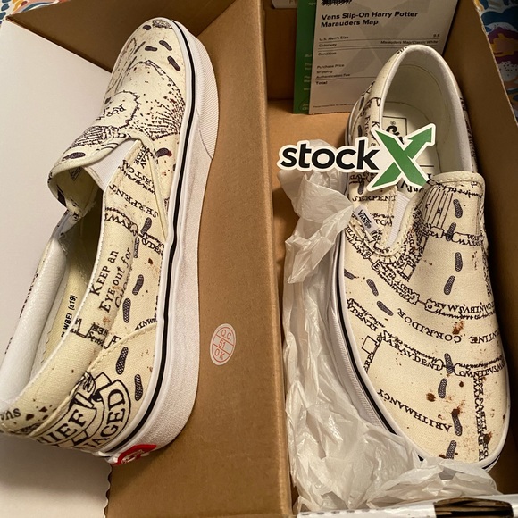 Vans Other - ⚡️Vans Harry Potter Marauders Map slip ons⚡️